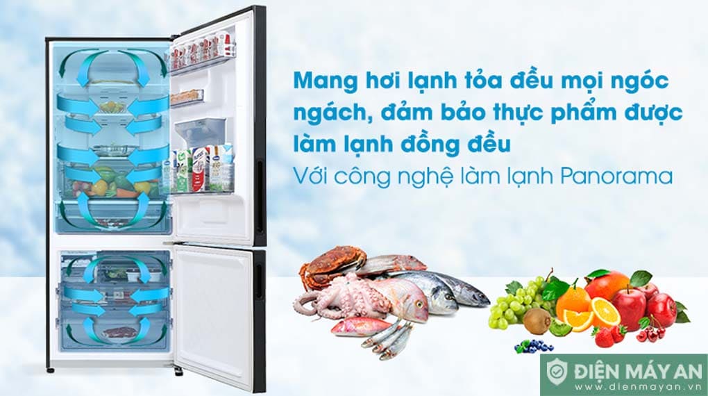 Tủ lạnh Panasonic Inverter 377 lít NR-BX421GPKV